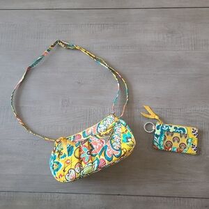 Vera Bradley Frannie Crossbody Bag with Coin Purse/Card Holder